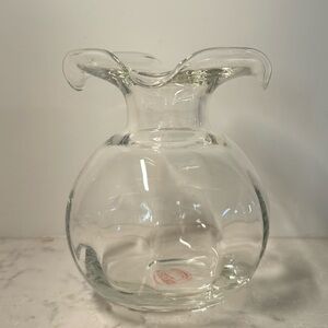 Elegant Vietri Hibiscus Bud Vase